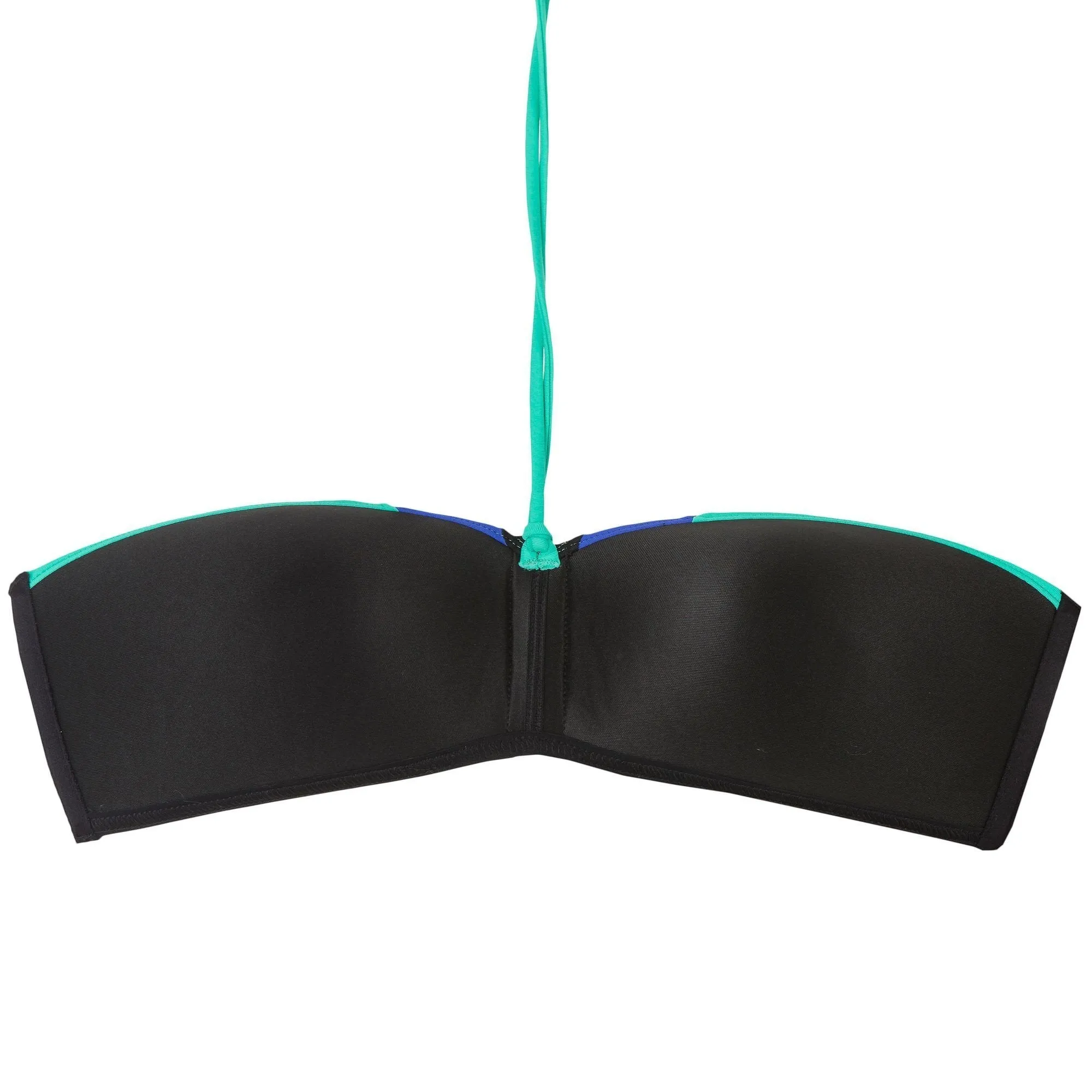 Women's Bikini Bandeau With Fixed Padded Cups Laeti Color Block