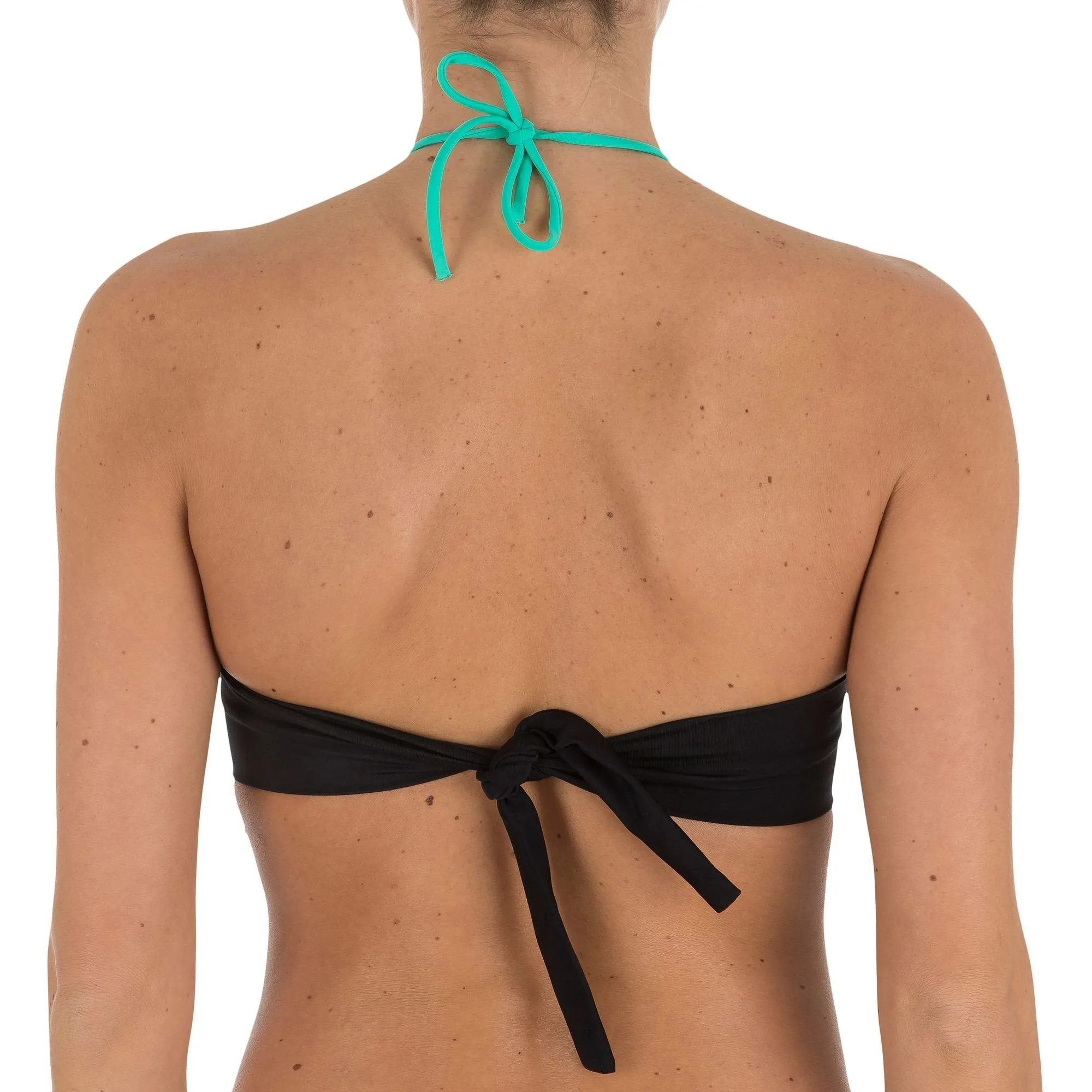 Women's Bikini Bandeau With Fixed Padded Cups Laeti Color Block