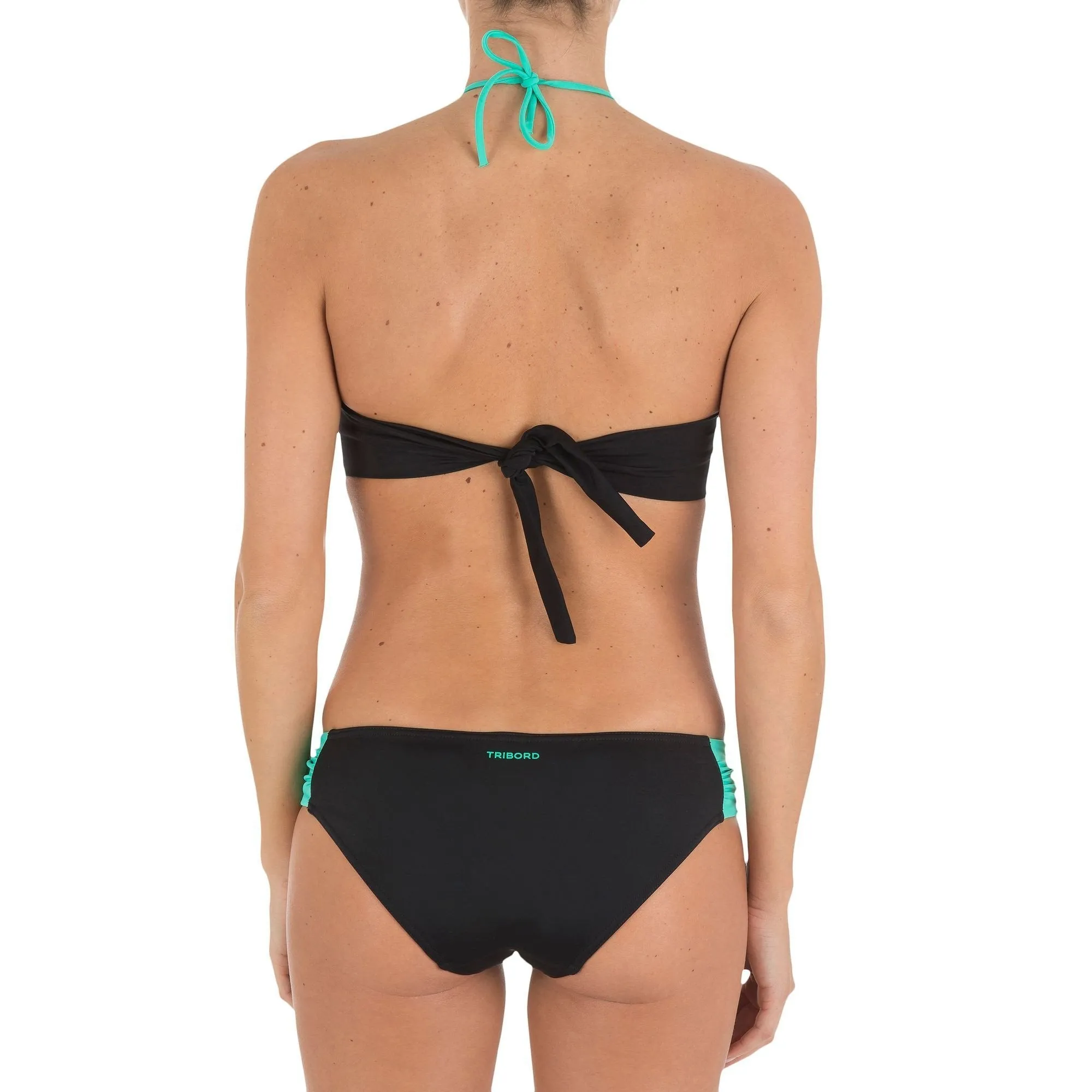 Women's Bikini Bandeau With Fixed Padded Cups Laeti Color Block