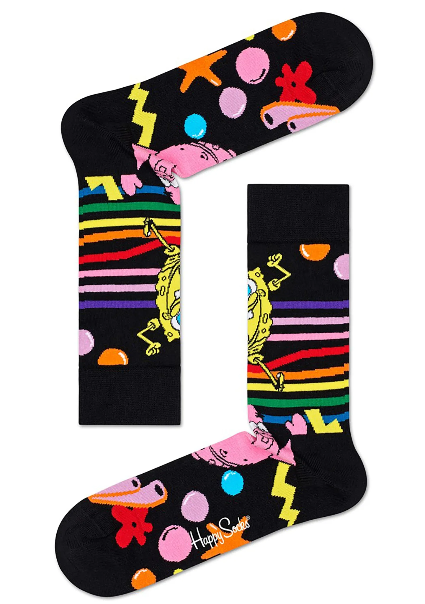 X Spongebob 6PK Socks Gift Set