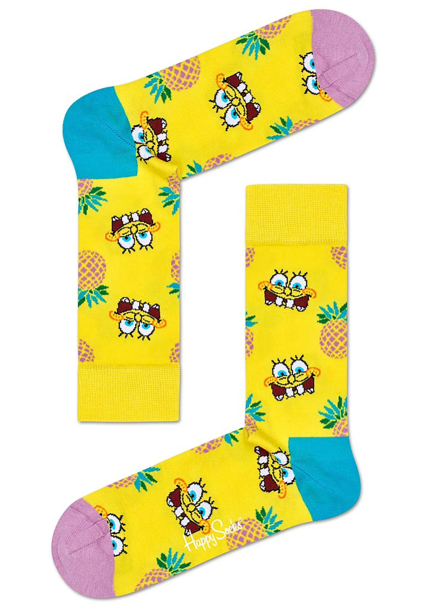 X Spongebob 6PK Socks Gift Set